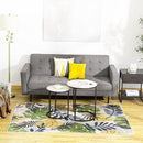 Tappeto Moderno per Interni 200x140 cm in Poliestere Effetto Vellutato Multicolore