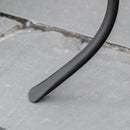 Tavolino da Giardino Ø35,5x53,5 cm in Metallo con Mosaico Blu