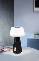 Lampada tavolo da Interno a LED in Plastica Antracite