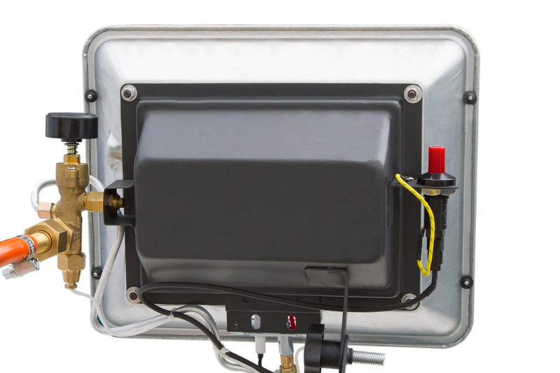 Stufa Riscaldatore a Gas Gpl su Bombola da Interno 3,5 kW Qlima BGHX145 Silver