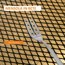 Carrello Portavivande da Cucina 3 Ripiani 70x33,4x80,5 cm con Ruote in Acciaio Nero