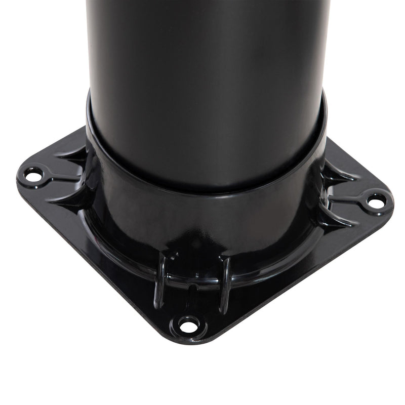 Doccia Solare da Giardino 35L con Miscelatore e Lavapiedi Nera