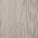 Mobiletto Bagno con Ruote 30x32x87 cm in MDF Grigio e Legno