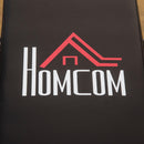 Panca Pesi Pieghevole 140x73x98-122 cm in Acciaio Nero