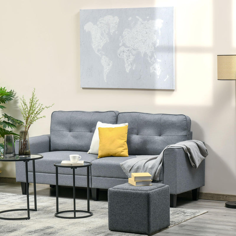 Stampa su Tela Mondo 120x90 cm in Legno di Pino Grigio e Bianco