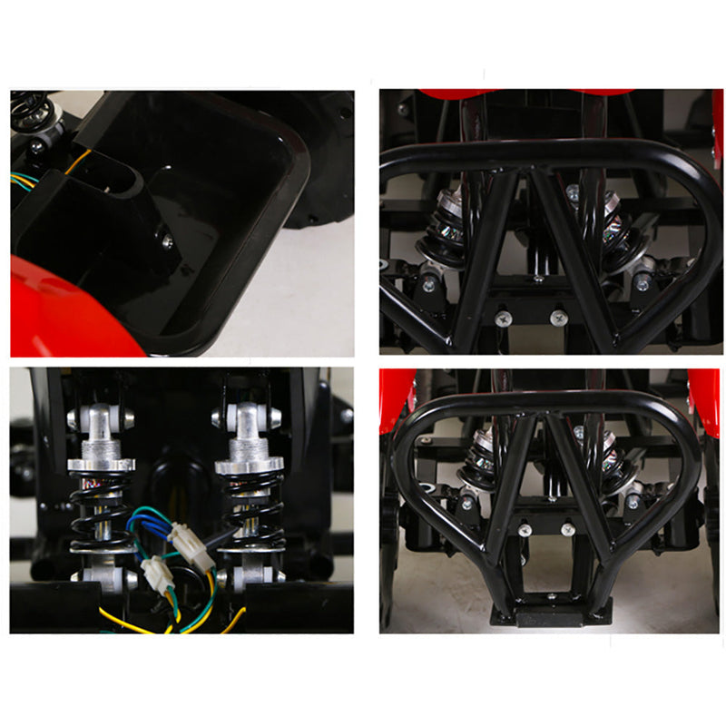 Quad Elettrico per Bambini 12V Kidfun Rosso