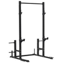 Stazione Fitness Multifunzione 140x171x228 cm in Acciaio per Allenamento Corpo Nero
