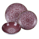 Servizio Piatti 12 Pezzi in Gres VdE Tivoli 1996 Baku Provence