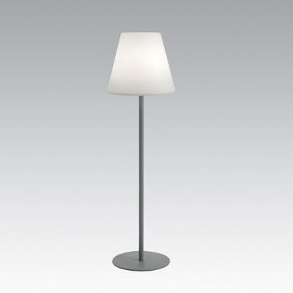 Piantana Lampada Classica Grande Colore Alluminio per Esterno Linea Lounge Livos sconto