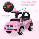 Auto Macchina Cavalcabile per Bambini Rosa
