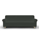 Copridivano Elasticizzato in Poliestere Grigio Scuro Varie Misure