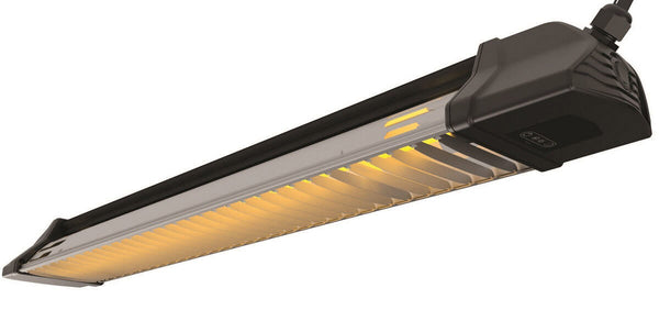 Stufa Elettrica ad Infrarossi 83x12,5x8,5 cm da Parete Soffitto 1800W Moel Iris prezzo