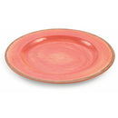 Servizio Piatti Frutta 6 Pezzi in Melammina Ø 23cm Villa d'Este Baita Arancio