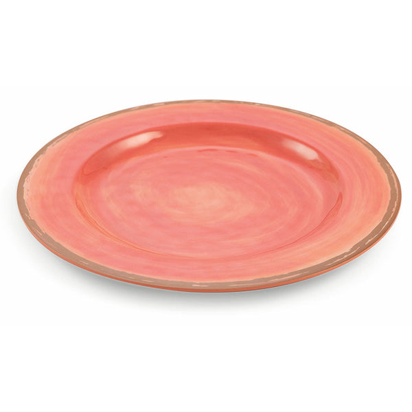 Servizio Piatti Frutta 6 Pezzi in Melammina Ø 23cm Villa d'Este Baita Arancio sconto