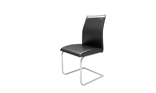 prezzo Set di 4 Sedie in Similpelle Morbida 100x50x45 cm TFT Boing Nero