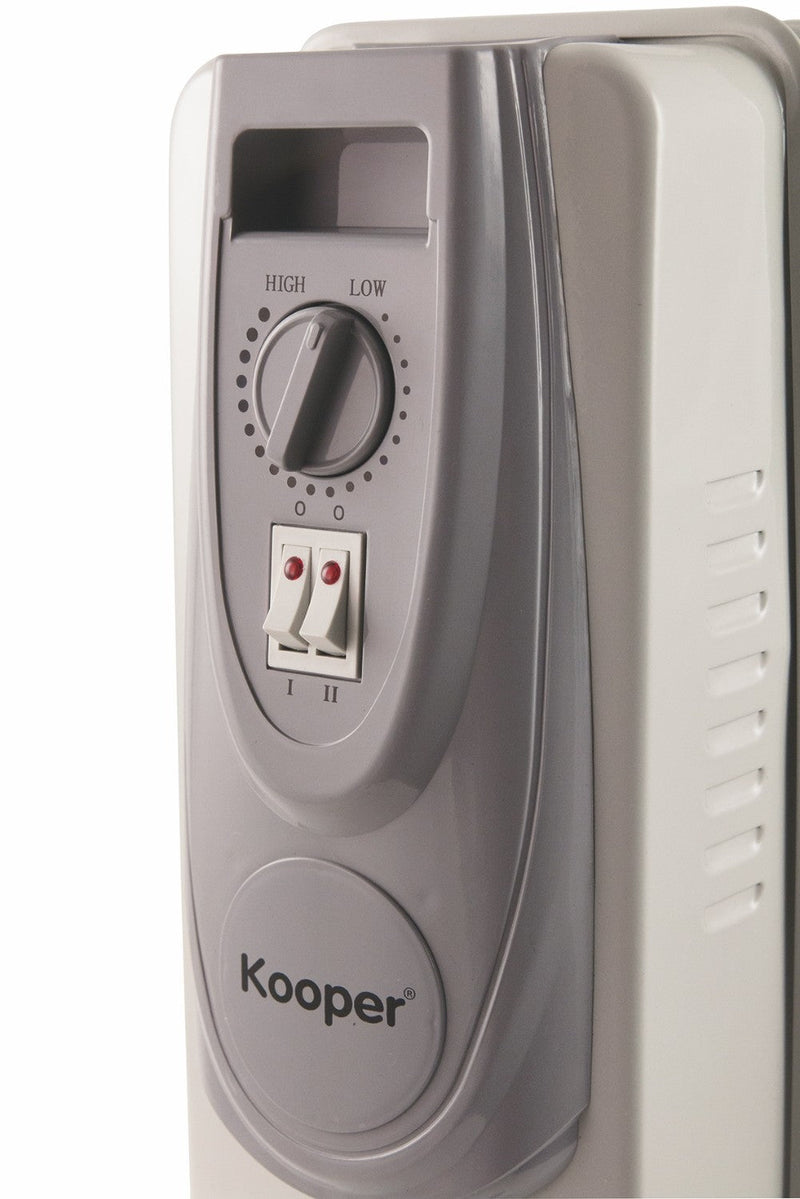 Stufa Termosifone ad Olio 2000W 9 Elementi Kooper Santorini Nove