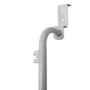 Scarpiera appendibile da porta 17x60x145 cm 12 paia in Metallo Bianca