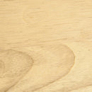 Isola Cucina Pieghevole 120x76x91,5 cm in Legno  e Acciaio Bianco