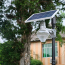 Lampada Led da Giardino e Cortile con Pannello Solare Lampione IP65 con Telecomando