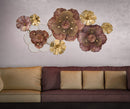 Pannello Florr 117,5x10,5x57 cm in Ferro Multicolor