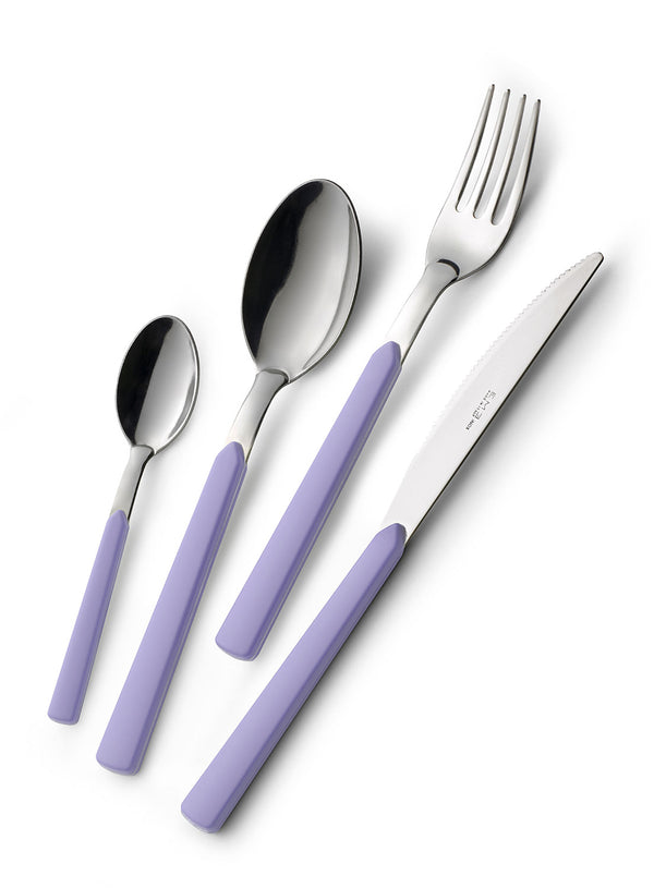 Servizio Set di Posate 24 Pezzi in Acciaio Eme Fast Lilla 65 sconto