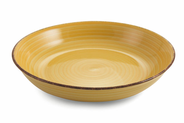 prezzo Insalatiera Bassa Ø27x5 cm in Gres Villa d'Este Home Tivoli Baita Spring Gialla