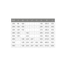 Guide a Scomparsa Slippe per Cassetti ad Estrazione Totale P540 Zincato Bianco Acciaio Emuca