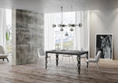 Tavolo Allungabile 120-224x90x80 cm Karamay Evolution Cemento