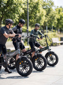 Fat Bike Elettrica Skyjet TRV III Pro W Bici Elettrica Pedalata Assistita Pieghevole Autonomia 80 km Nero Opaco  