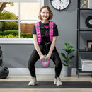 Giubbotto Zavorrato 8kg Traspirante 40x35 cm con Tasca Portaoggetti e Spallacci in tessuto Oxford Rosa      