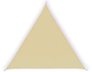 Tenda a Vela Ombreggiante Triangolare 5x5x5m in Poliestere Beige