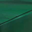 Copertura per Dondolo da Giardino a 3 Posti 240x133x185 cm Tessuto Oxford con Chiusura a Corda Verde   Verde