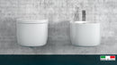 Bidet Sospeso in Ceramica 51,5x35,5x27cm TFT Street Bianco