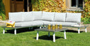 Set da Giardino in Alluminio Vorghini Rapallo Grigio