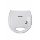 Piastra Waffle Elettrica 750W Kooper Tasty Bianca