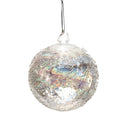 Set 8 Palline Decorative per Albero di Natale Iridescente Ø10 cm Clear