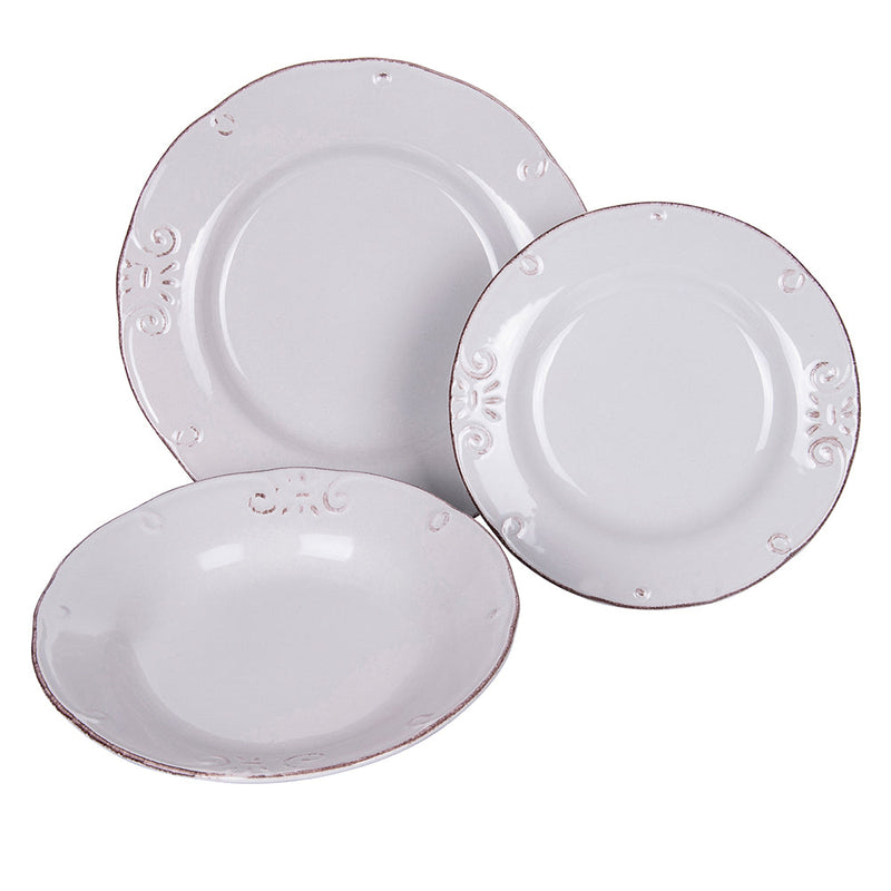 Set 12 stoviglie in porcellana Delight Modern, 4 persone | Westwing Set 12 stoviglie in porcellana Delight Modern, 4 persone | Westwing