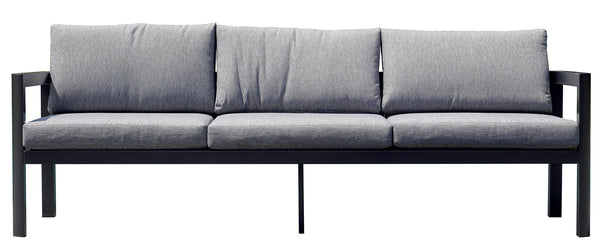online Divano 3 Posti da Giardino 213x75x60 cm in Alluminio Antracite