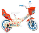 Bicicletta per Bambina 12"" 1 Freno con Licenza Disney Stitch Bianca