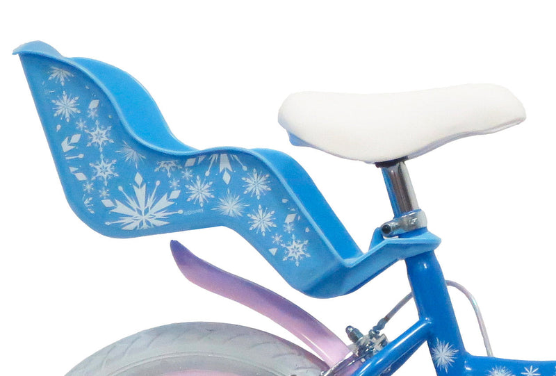 Bicicletta per Bambina 14"" 2 Freni Disney Frozen Azzurra