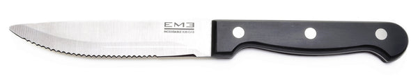 sconto Coltello Bistecca Jumbo Lama 12 cm Manico in POM Rivettato Eme Rodeo