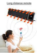 Pannello Radiante Riscaldante Wi-Fi ad Infrarossi 69,5x18,9x6,7 cm 1000W Sined  Nero