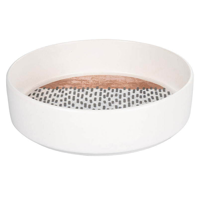 Set 4 Piatti Fondi Ø21x6 cm  in Ceramica VdE Tivoli 1996 Switch