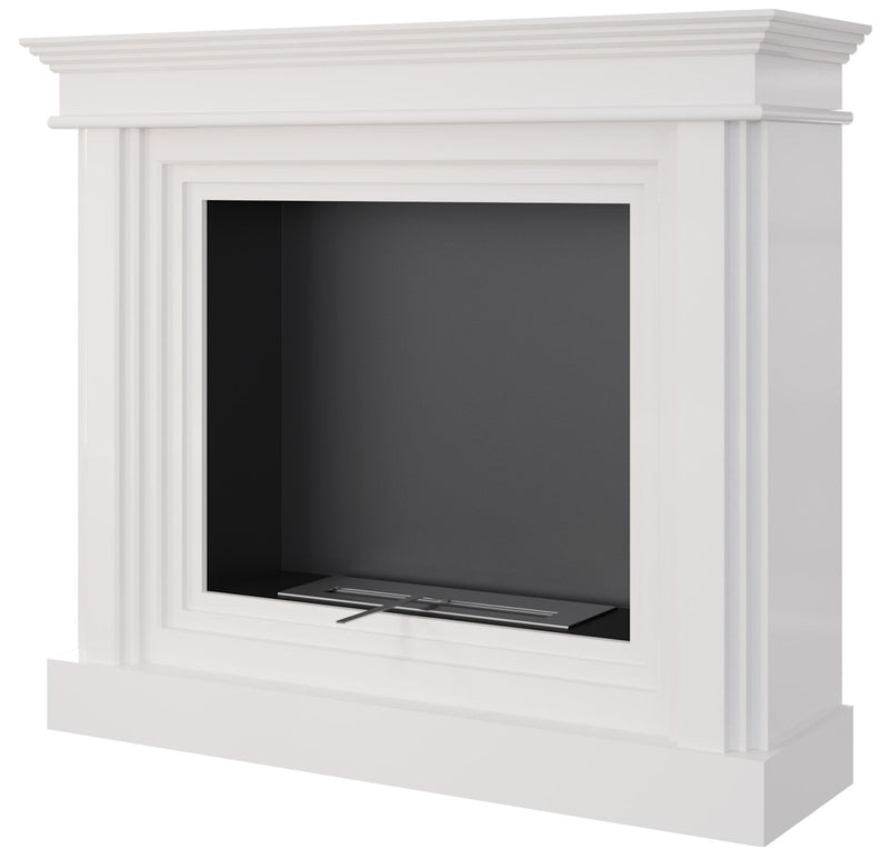 Camino a Bioetanolo da Pavimento 113x33,9 cm Flig Waco Bianco