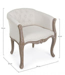 Set 2 Poltrone 60x60x70h cm Diva Naturale 