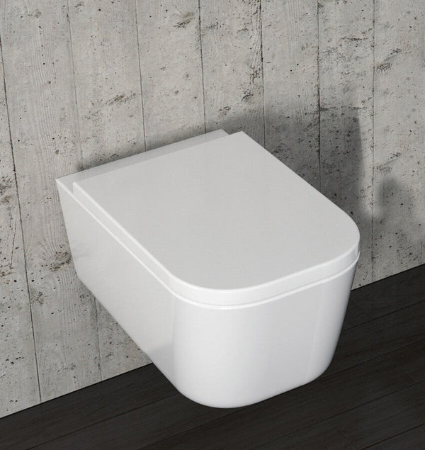 acquista WC Sospeso in Ceramica 54x36x27cm TFT Galaxy Bianco