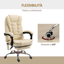 Sedia Poltrona da Ufficio Presidenziale Massaggiante  Altri Colori