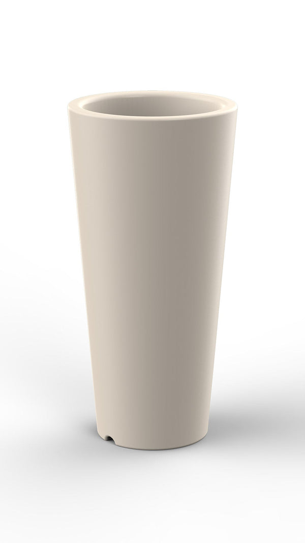 online Vaso Ø34x86 cm in Resina Arkema Tondo 86 Bianco