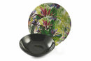 Servizio Piatti 18 Pezzi in Porcellana e Gres Villa d'Este Home Tivoli Tropical Jungle Multicolor