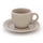 Set 6 Tazzine da caffè in Gres Kaleidos Grigio